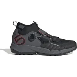 Five Ten Trailcross Pro Clip-In Mountainbiking-Schuh Grey Five / Core Black / Red 44 2/3