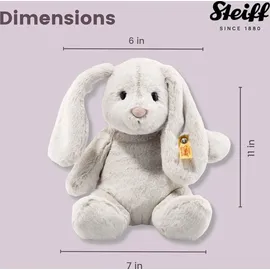 Steiff Soft Cuddly Friends Hoppie Hase 28 cm hellgrau