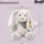 Steiff Soft Cuddly Friends Hoppie Hase 28 cm hellgrau