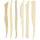 Creativ Company Modellierholz-Set, L 15 cm, 6 Stk