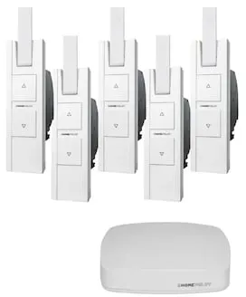 Homepilot Starter Set Smarte Beschattung • 5 Gurtwickler RolloTron Pure smart