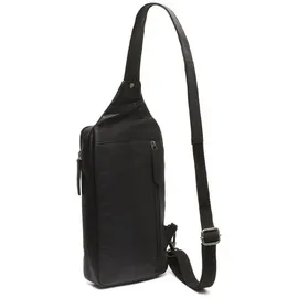 The Chesterfield Brand Rotterdam Umhängetasche Leder 16 cm schwarz