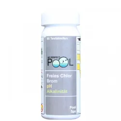 Teststreifen Chlor / pH / Alkalinität