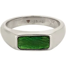 KUZZOI Ring grün | Silber 66