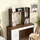 Costway Schreibtischregal 94 x 25 x 74 cm Braun