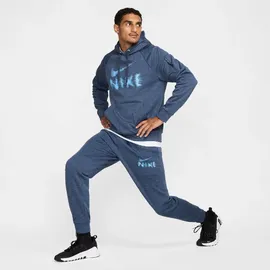 Nike Therma-Fit Fitness Herren Trainingshose, blau M