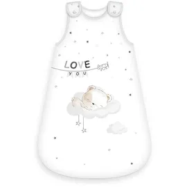 Herding Baby Schlafsack Sleeping Little Bear Weiß 70
