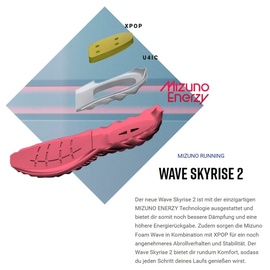 Mizuno Wave Skyrise 3 Schuhe Damen blau 40.5