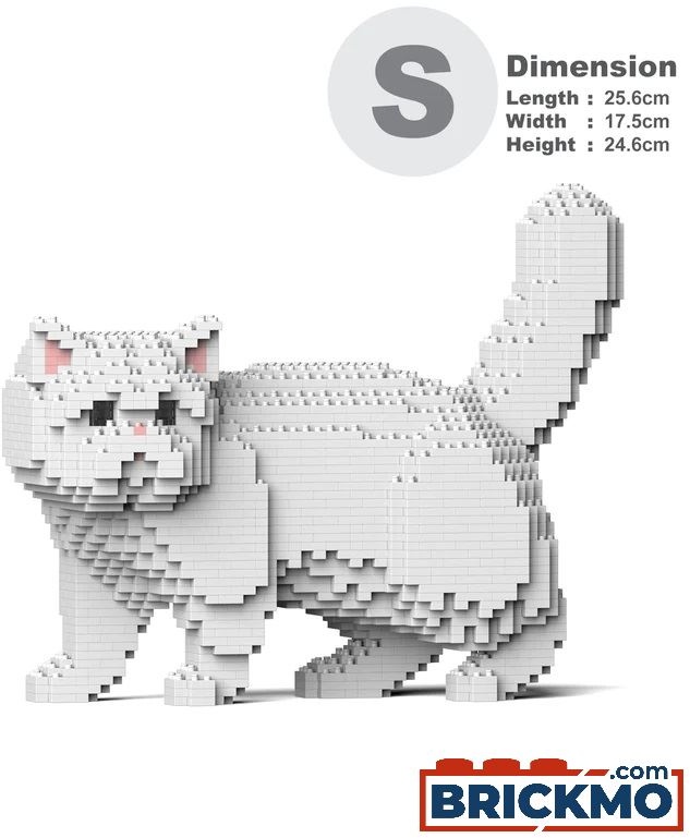 JEKCA Bricks Exotic Shorthair Cat 01S-M03 ST19ESC01-M03