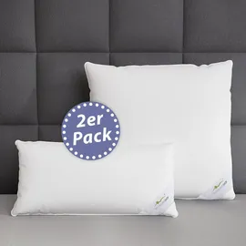 BettwarenShop KopfKissen Comfort 40 x 40 cm Weiß