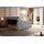 altdecor Boxspringbett 200 x 200 cm H3 Grau
