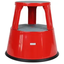 Dönges Rollhocker, Metall, rot