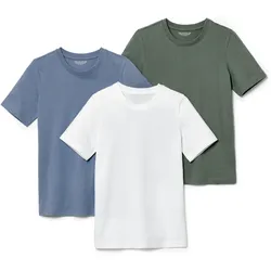 Tchibo - 3 Kinder-T-Shirts - Jungen - Gr. 158/164 - blau