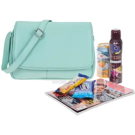 Alessandro Salvatore Florenz 12975 Schultertasche Leder Mint Green