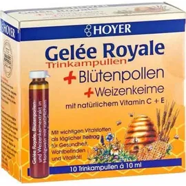 Hoyer GmbH Hoyer Gelee Roy.+blütenpol.+weizenk. Trinkampullen