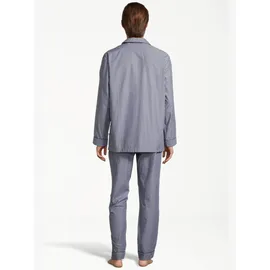 Seidensticker Pyjama Web Blau 58