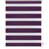 Lichtblick Duo Rollo / Doppelrollo Klemmfix 50 x 150 cm brombeer