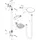 Hansgrohe Raindance Select E 120 EcoSmart / Unica'S Puro Set 0,65 m (26622000)