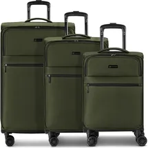 Bugatti Valencia Soft Koffer-Set 3-tlg. grün