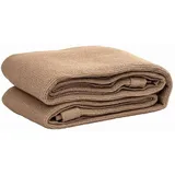 vidaXL Zeltteppich 400x400 cm Taupe