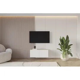 altdecor NOA-2 Lowboard 100 cm x 40 cm x 40 cm Weiß Holzwerkstoff