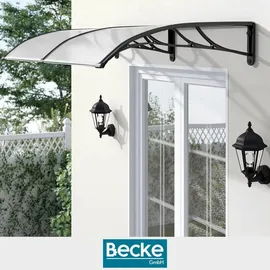 OEM Vordach 150 x 100 cm transparent