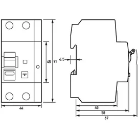Doepke FI-/LS-Kombination DRCBO4B16/0,03/1NBSK