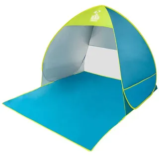 Aktive 62165 Pop-Up-Strandzelt, Blau und Grün