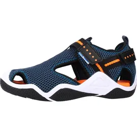 GEOX Wader SANDALS, Navy Orangefluo, 25 EU