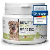 reavet Wurm-Kraut Kapseln Wurmkur sekundierend für Hunde, pflanzliche natürliche Rezeptur, Wurmmittel sekundierend, kein Anthelminthikum