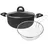 rungassi Cheffinger Topf-Set 3-tlg. Frittiertopf + Frittierkorb + Glasdeckel