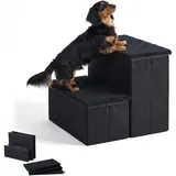 Relaxdays Hundetreppe (Hund, Katze), Tiertransport