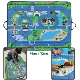 HECKBO Auto 4 in 1 Organizer Straßendesign