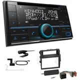 Kenwood DPX-7300DAB Autoradio Bluetooth DAB+ für Opel Vivaro Facelift 2011-2014
