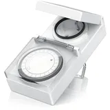 Bearware 24h Zeitschaltuhr Outdoor spritzwassergeschützt / für Innen und Außen