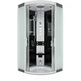 AcquaVapore Dampfdusche Duschtempel Sauna Dusche Duschkabine D46-13M3-EC 90x90