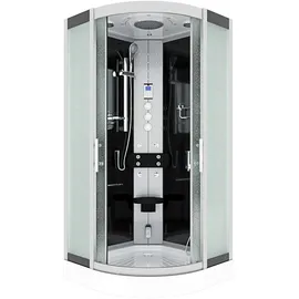 AcquaVapore Dampfdusche Duschtempel Sauna Dusche Duschkabine D46-13M3-EC 90x90