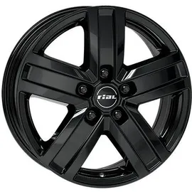 Rial Transporter 6,5 x 16 5 x 118 ET50 Schwarz/Weiß
