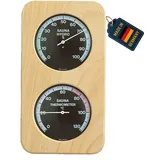 TFA Sauna-Thermo-Hygrometer Schwarz 40.1004