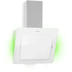 Helena 60 Dunstabzugshaube 595 m3/h LED-Display weiß Weiß