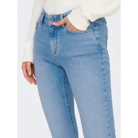 Only Onlblush Mid Flared fit Jeans aus Baumwoll-Mix Modell 'BLUSH', Hellblau, XS/32