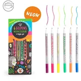 Trendhaus Gelpens Neon Colour 6er-Set 0 - STK