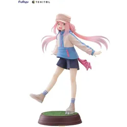 Furyu Laid-Back Camp Tenitol PVC Statue Nadeshiko Kagamihara 22 cm