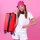 BiggDesign Cats 4-Rollen Cabin 40 cm / 40 l rot/silber