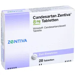 Candesartan Zentiva 8 mg Tabletten 28 St