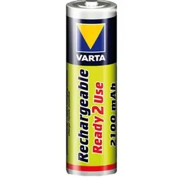 Varta Ni-MH, 2100 mAh, AA, Wiederaufladbarer Akku, Nickel-Metallhydrid (NiMH), 1