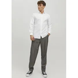 JACK & JONES Blaparker Langarmhemd White / Fit Slim Fit XL