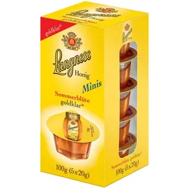 LANGNESE Minis Sonnenblüte Honig goldklar 5ST 100G