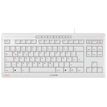 Cherry Stream TKL DE weiß-grau