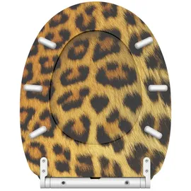 Sanilo WC-Sitz Leopardenfell Braun